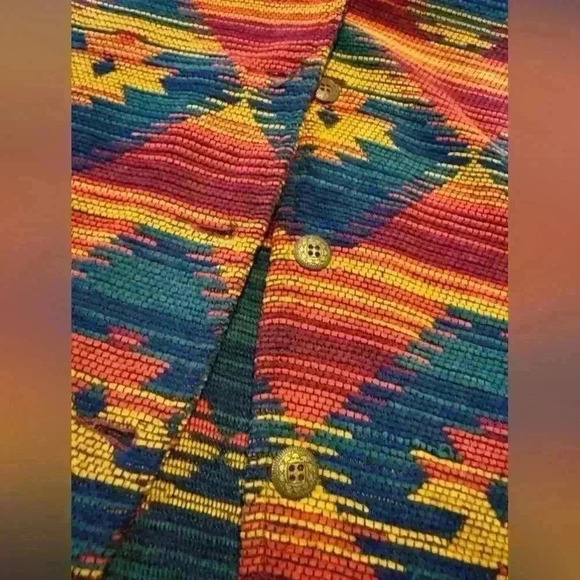 Alfred Dunner Vintage Aztec Jacket - Picture 4 of 9